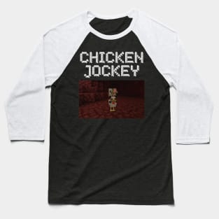 chicken jockey minecraft Baseball T-Shirt